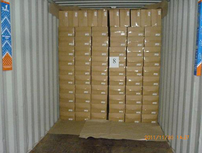 container desiccant application pictures